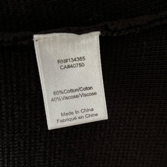 Marla Wynne Black Sweater Dress 1X Double Knit Scoop Neck Long Sleeve NWT - Picture 4 of 6